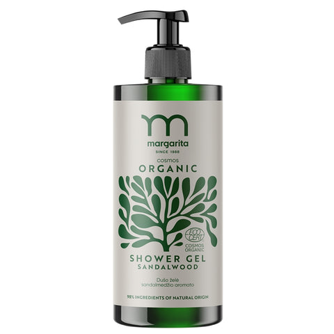 MARGARITA COSMOS ORGANIC dušo želė sandalmedžio aromato 400ml