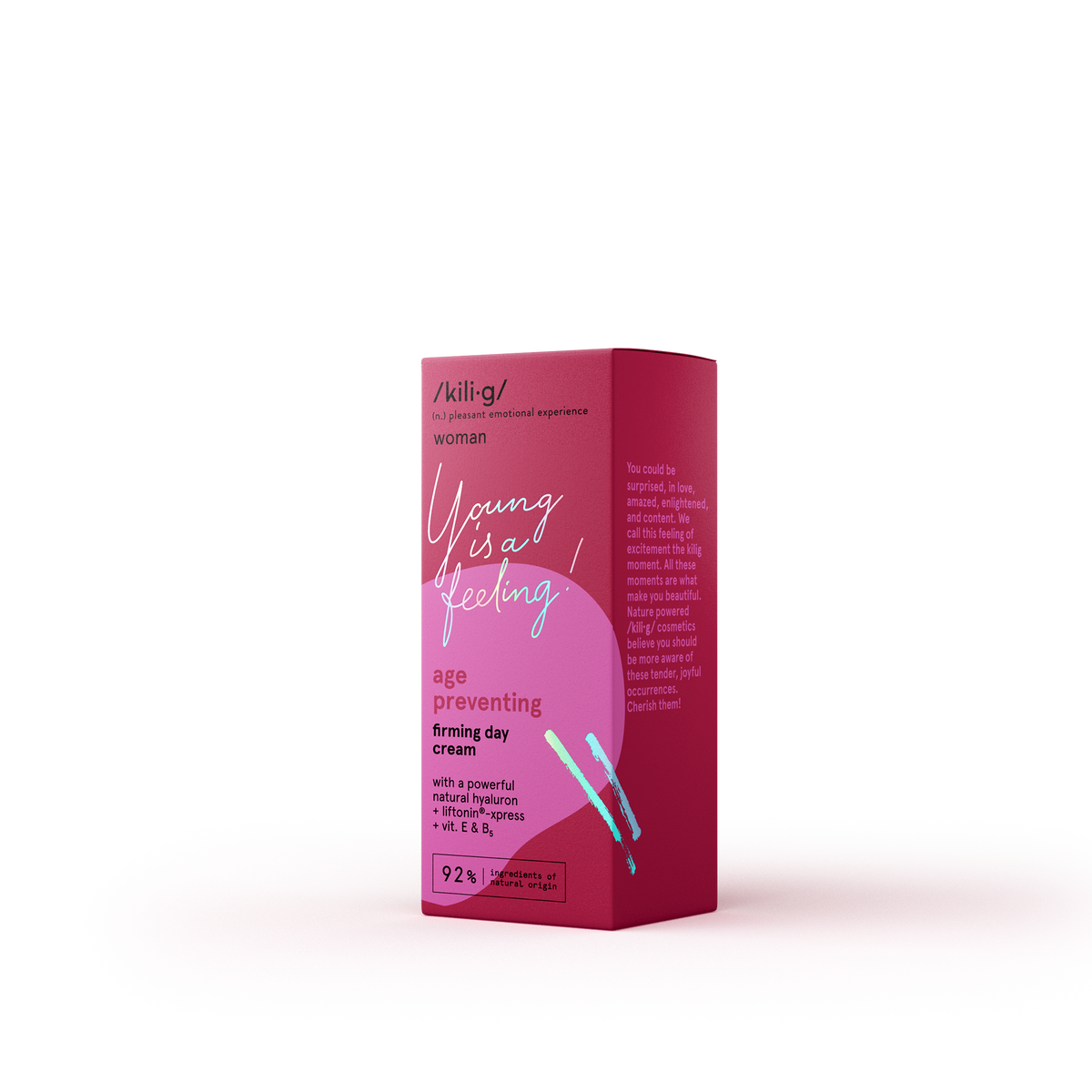 KILIG WOMAN AGE PREVENTING stangrinamasis dieninis veido kremas 50 ml