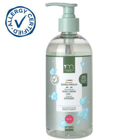 🎁 MARGARITA ALLERGY CERTIFIED Bekvapis rankų muilas 400 ml (100% off)