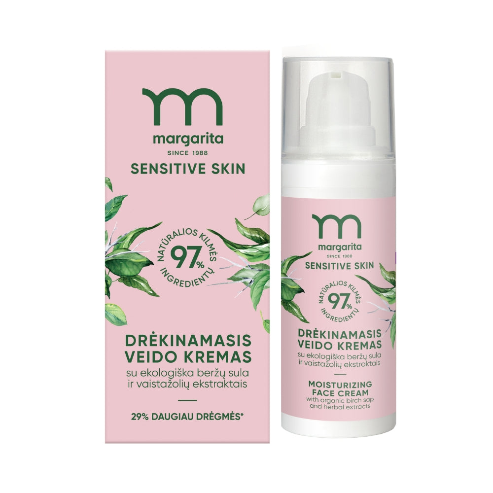 SENSITIVE SKIN drėkinamasis kremas 50 ml