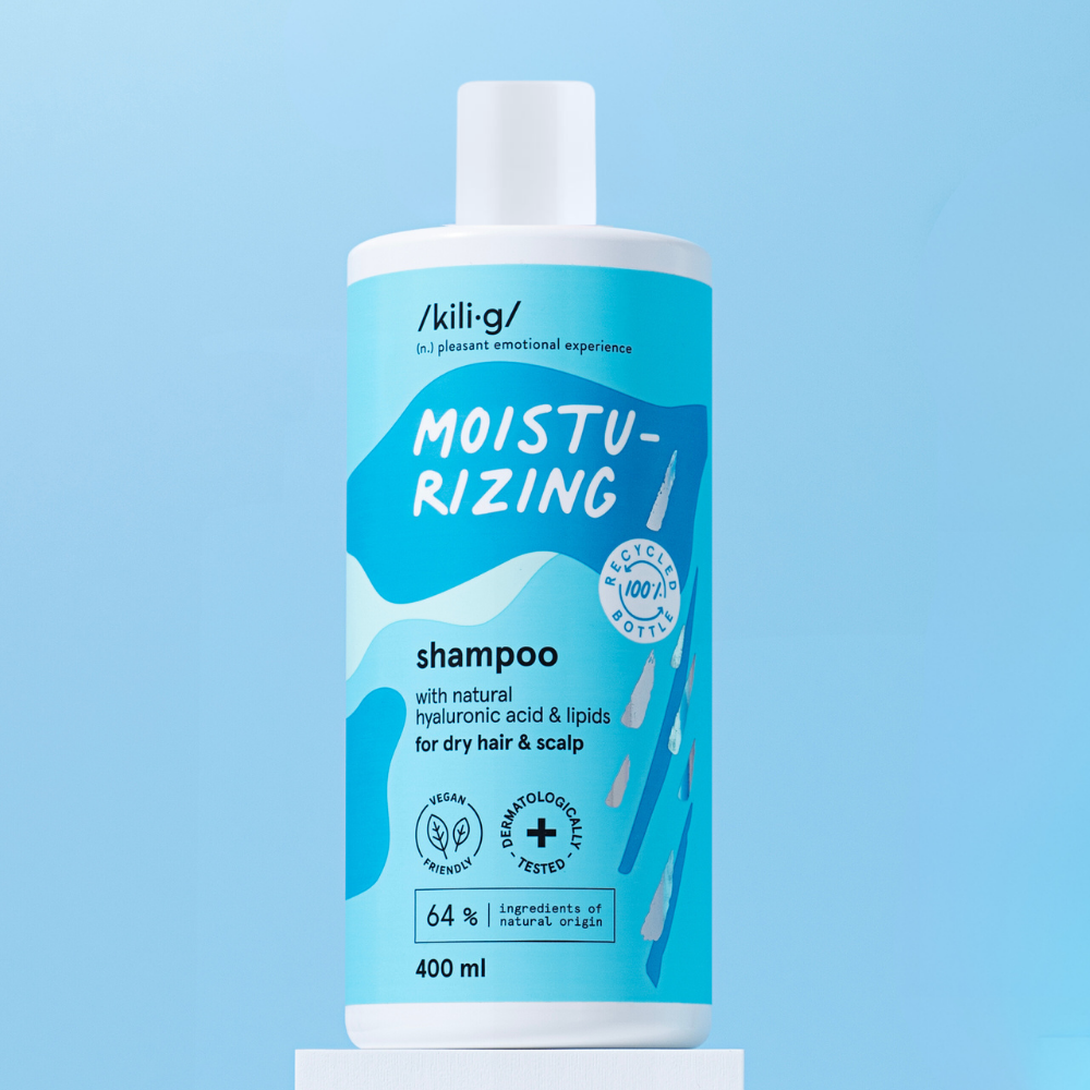 MOISTURIZING plaukų šampūnas 400 ml