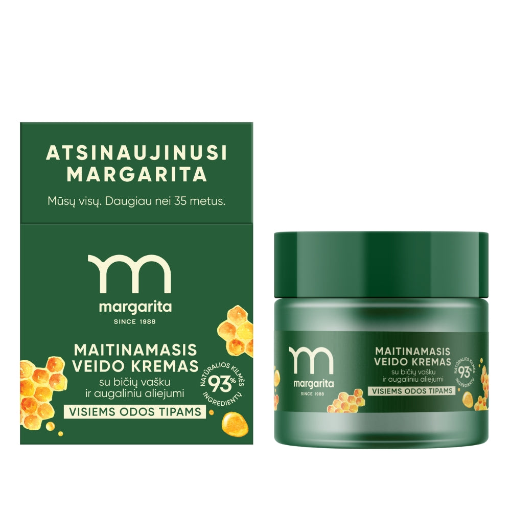 Maitinamasis kremas su bičių vašku 50 ml