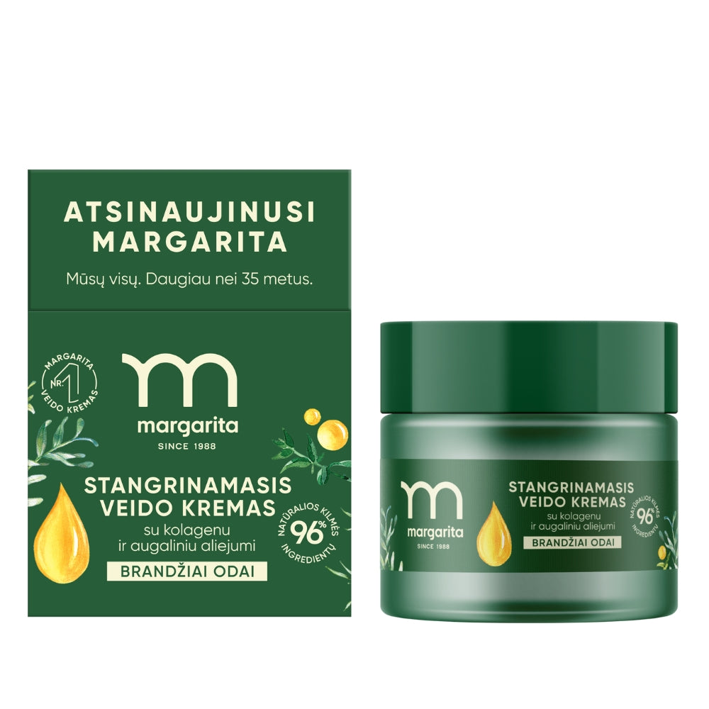 Stangrinamasis veido kremas su kolagenu 50 ml