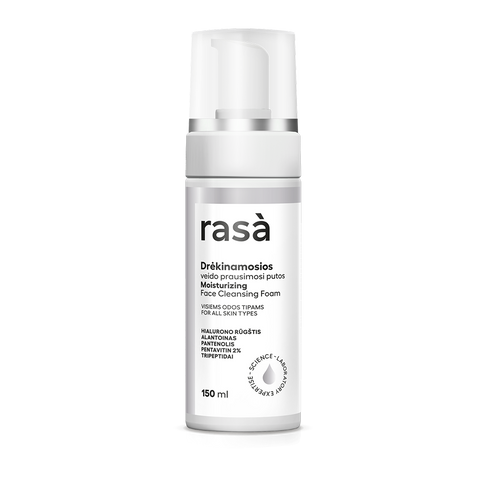 RASA AGE CONTROL Drėkinamosios veido prausimosi putos, 150 ml